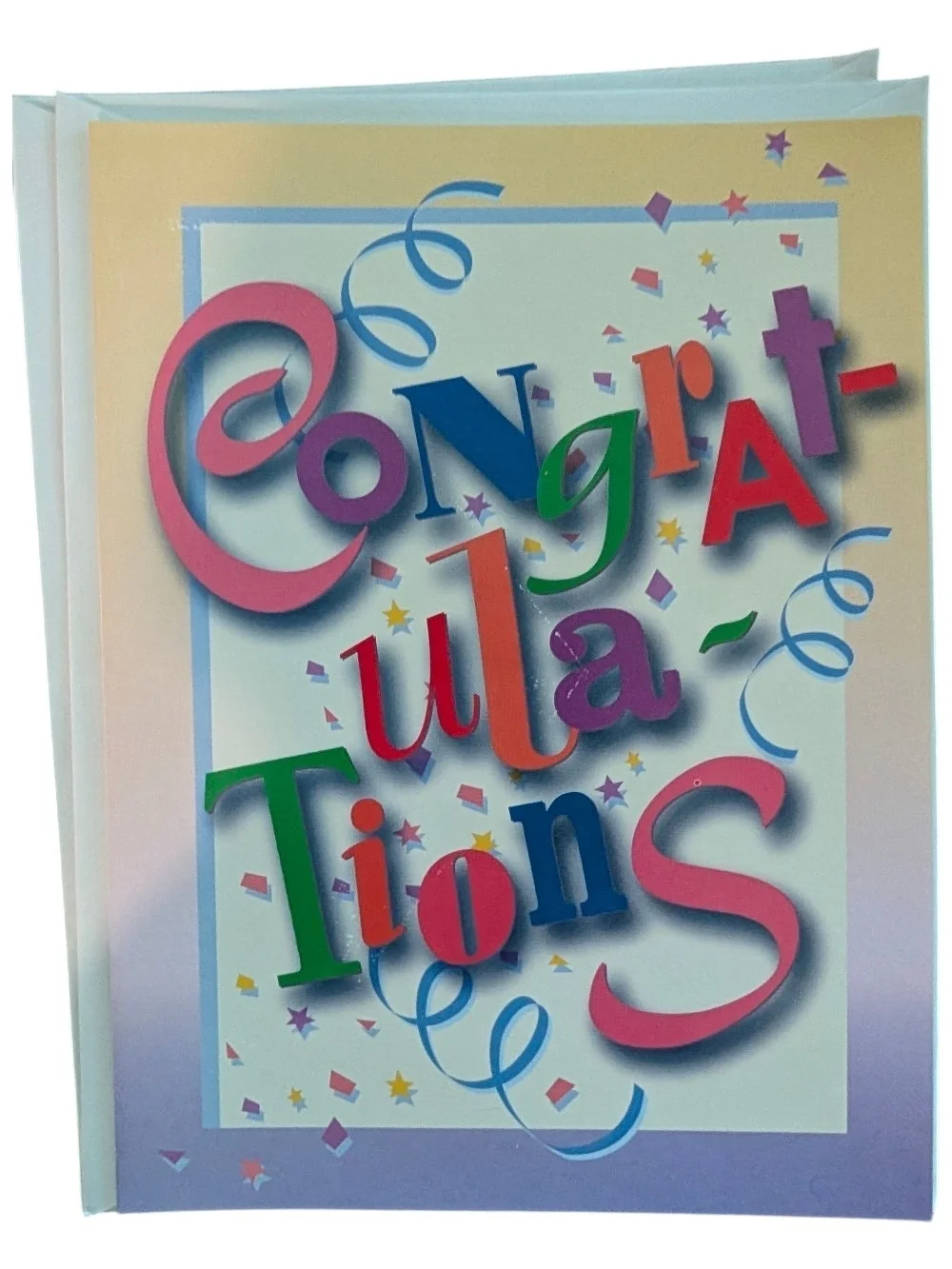 Assorted Colorful Greeting Card Pack - 10 Cards